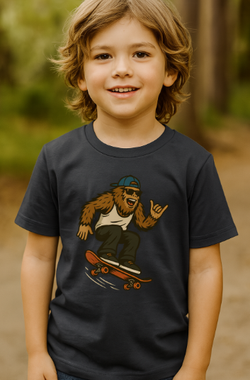 Bigfoot Skateboarding